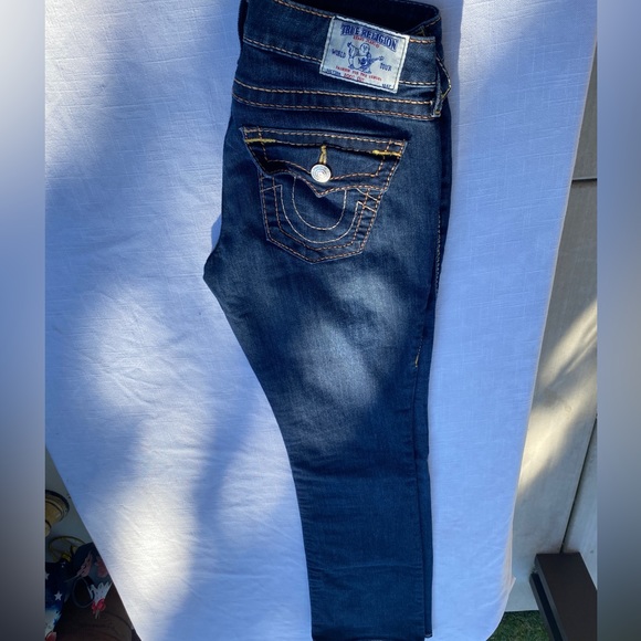 True religion women’s denim jeans size 27 Boot cut - Picture 6 of 7